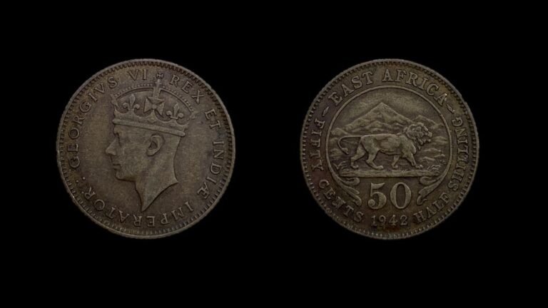 Collection Focus: The Lion and the Mountain (1942 East Africa 50 Cents)