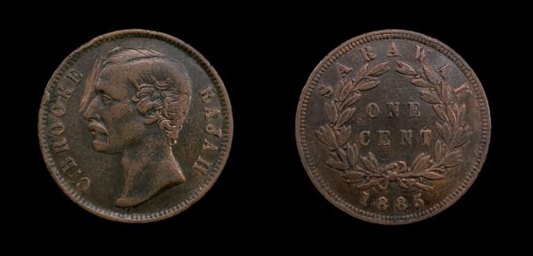 Collection Focus: The White Rajah (1885 Sarawak Cent)