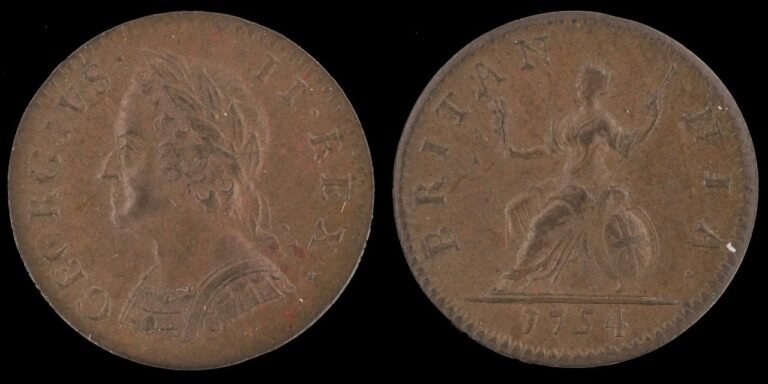 Collection Focus: The “Old Head” (1754 George II Farthing)